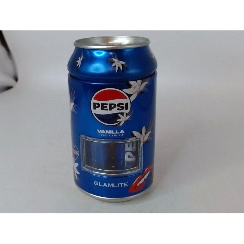 Glamlite x Pepsi, Vanilla 3 Pc Lip Set, BRAND NEW